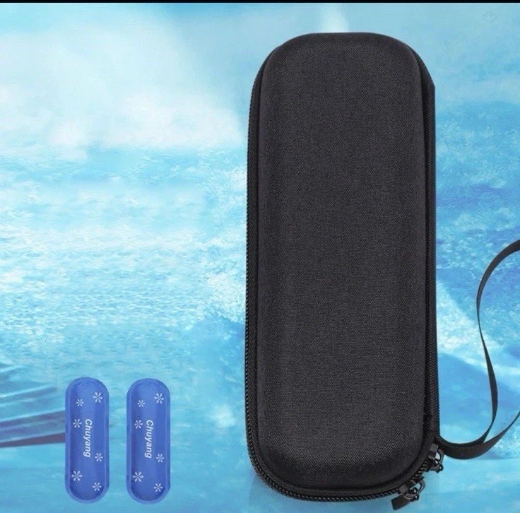 Diabetic Pocket Pill Protector Insulin Cooling Bag Medical Cooler Travel Case