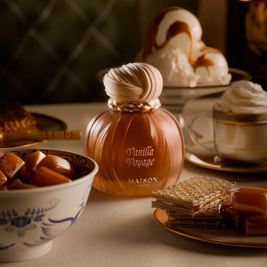 AROMA CONCEPTS Vanilla Voyage EDP 3.4 oz, Caramel, Jasmine, Tonka, Honey Notes