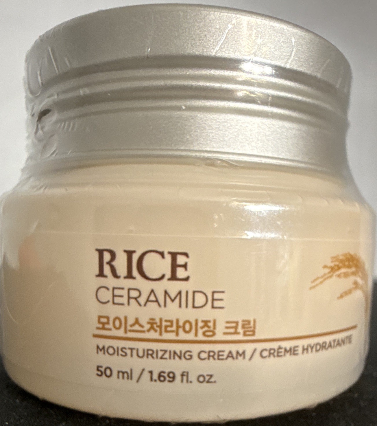THE FACE SHOP Rice Ceramide Face Moisturizing Cream Rice Extract 1.69 fl oz