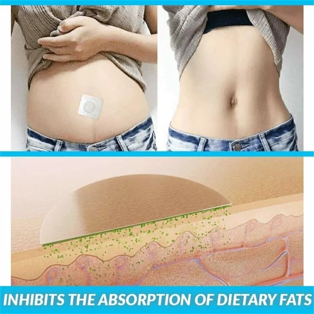 The Authentic & Original Slim Patch – Highly Effective Natural Weight Loss 30 Ct