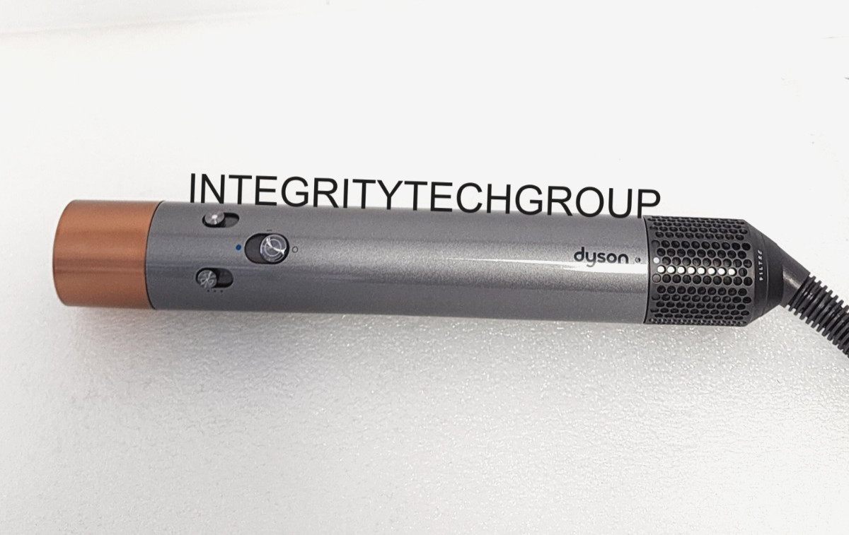 Genuine Dyson Hair Dryer Airwrap Multi Styler Nickel/Copper Wand Only, (USED)