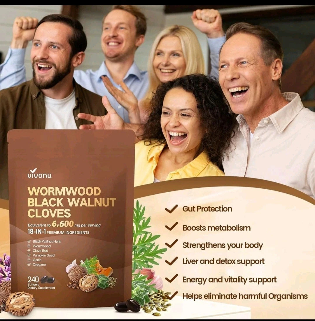 Vivonu Wormwood Black Walnut Cloves 240 Softgels FAST SHIPPING