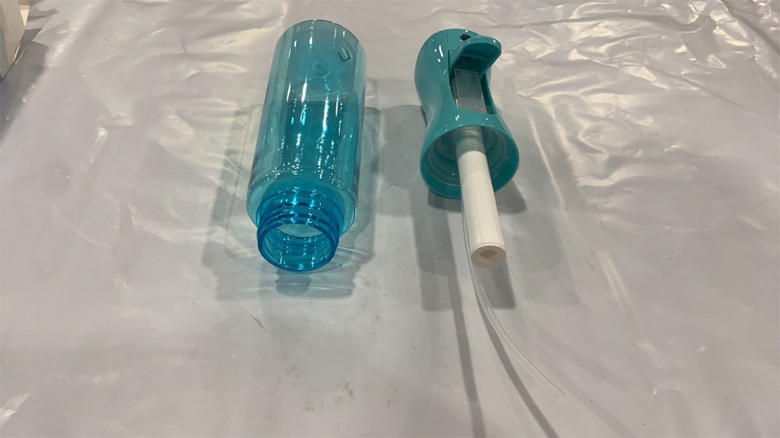 Spray Bottle Blue Plastic for Salon Garden Cleaning