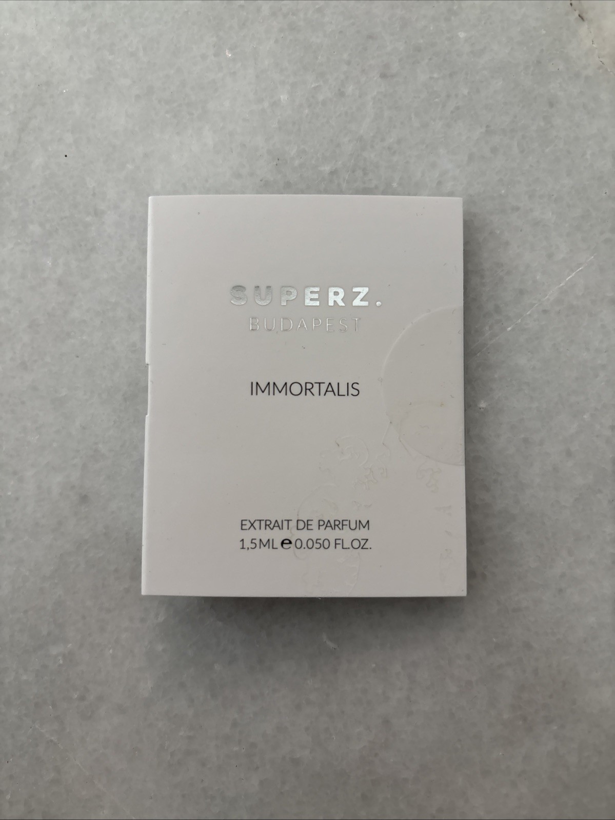 Superz Budapest 5 SAMPLES Extrait De Parfum 1.5 ML 0.050 FL OZ