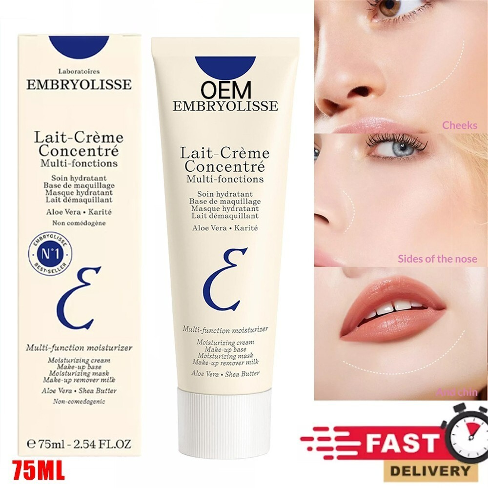 Embryolisse Lait-Creme Concentre, Face Cream For Daily Skincare 2.54 fl oz-75ml
