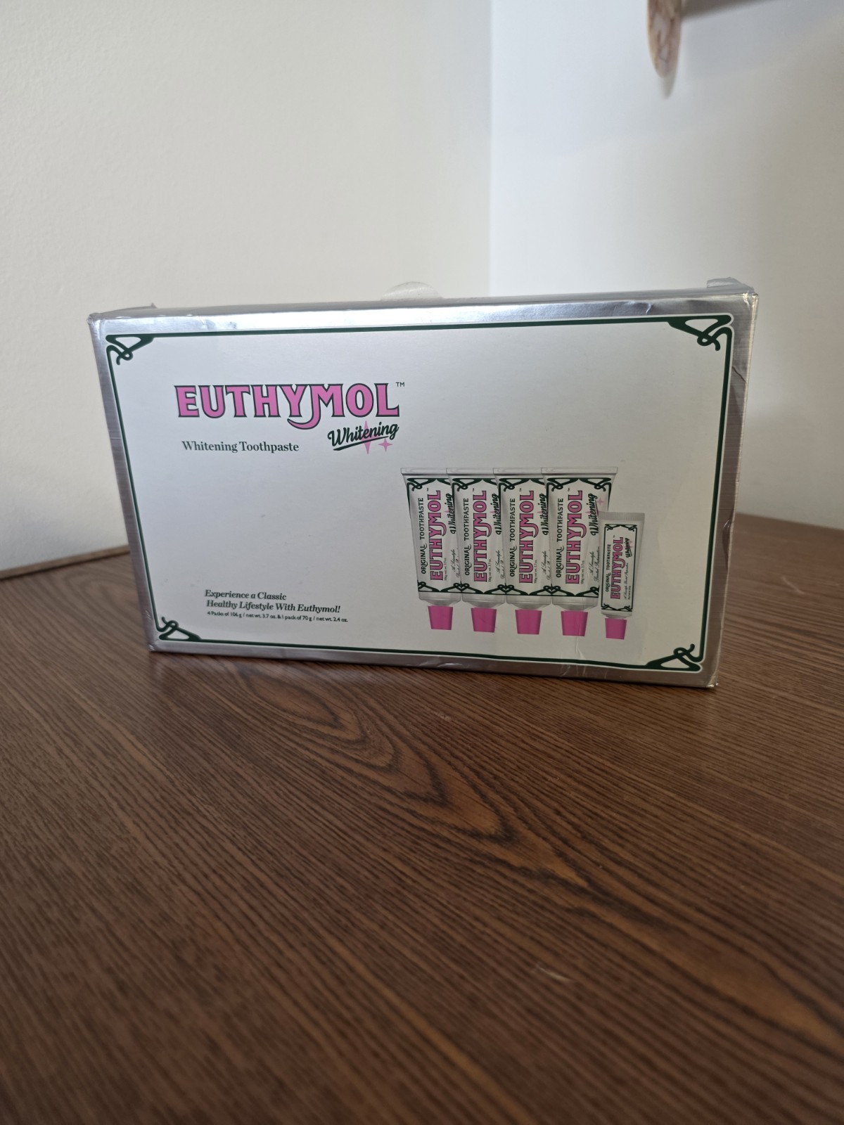 Euthymol Whitening Toothpaste 5 Pack 4x106g+70g British Oral Care New