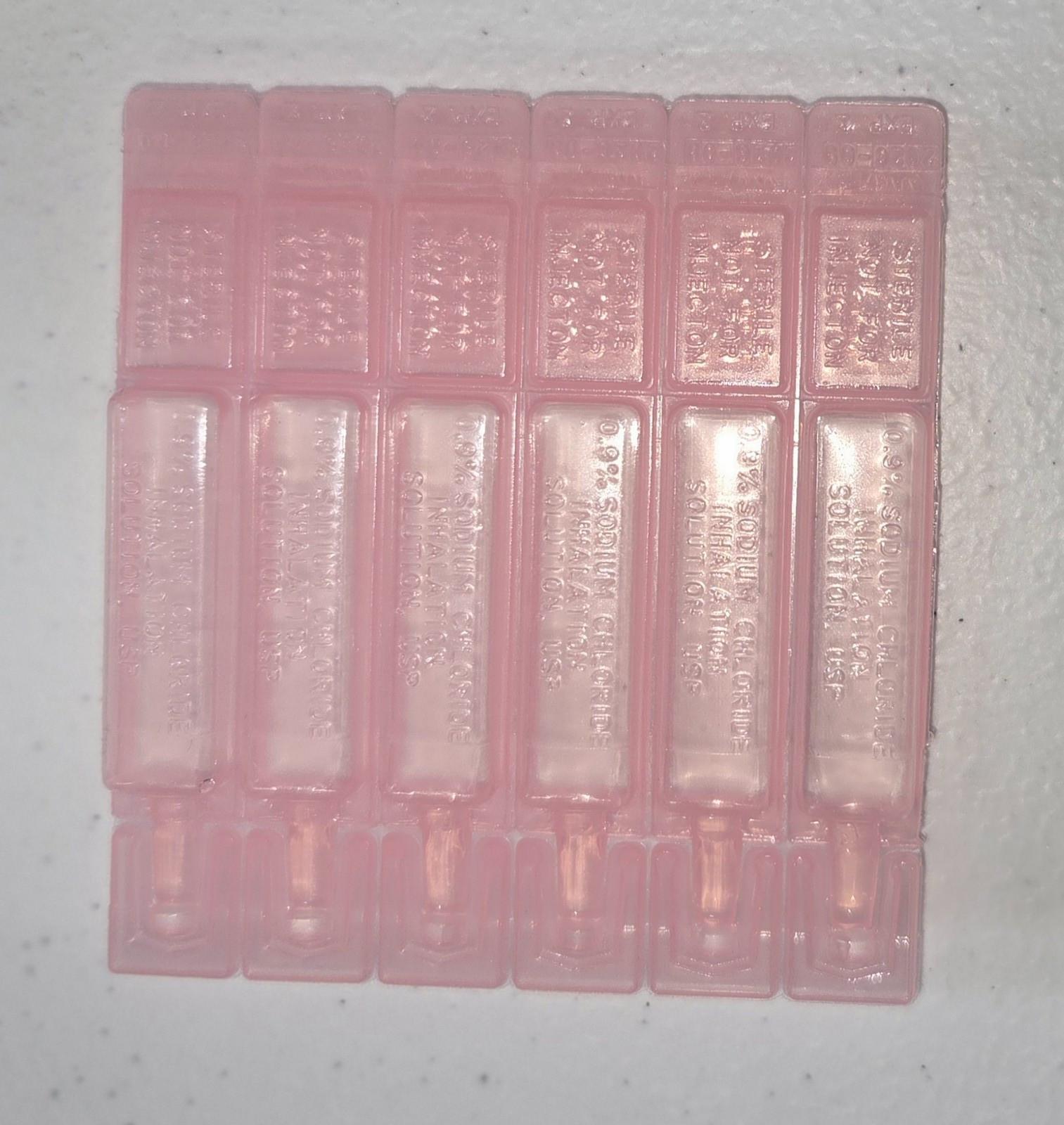 Bangerz Sunz Saline Solution 3 ML Unit, 100 Box, Sterile, MISPACKAGED DEAL!!!