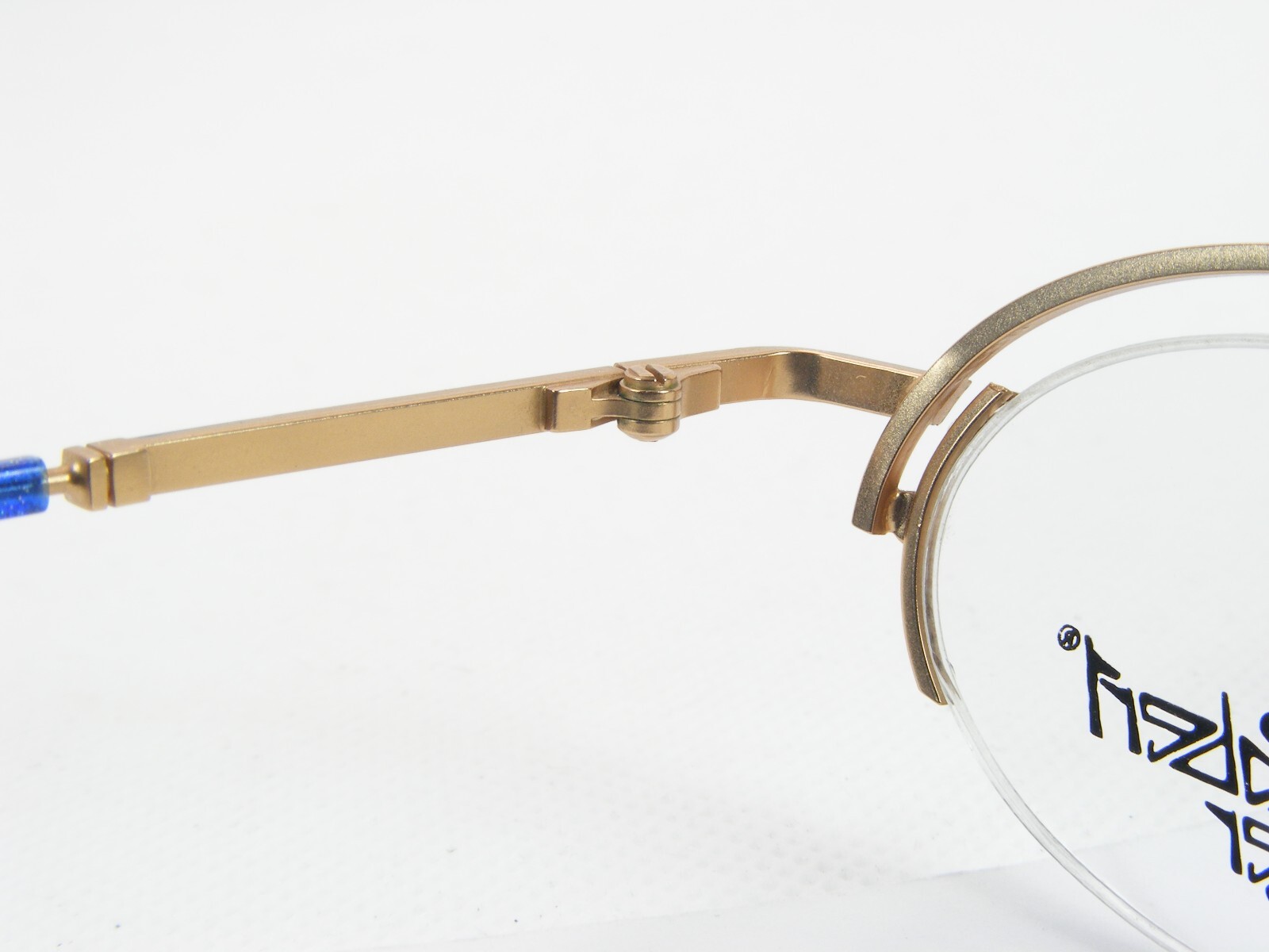 Robert Rodger 1720 112-C1 Gold /Blue Unique RARE EYEGLASSES 48-23-140mm Austria