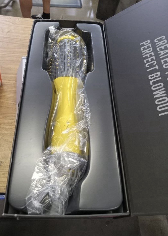 Drybar The Single Shot 1.5″ Curling Brush Ceramic 450W 225°F Rotating Cord