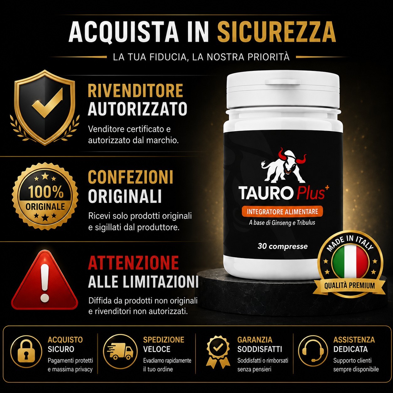 Taurus Plus Male Virility Supplement Libido Man Energy Strength Tribulus