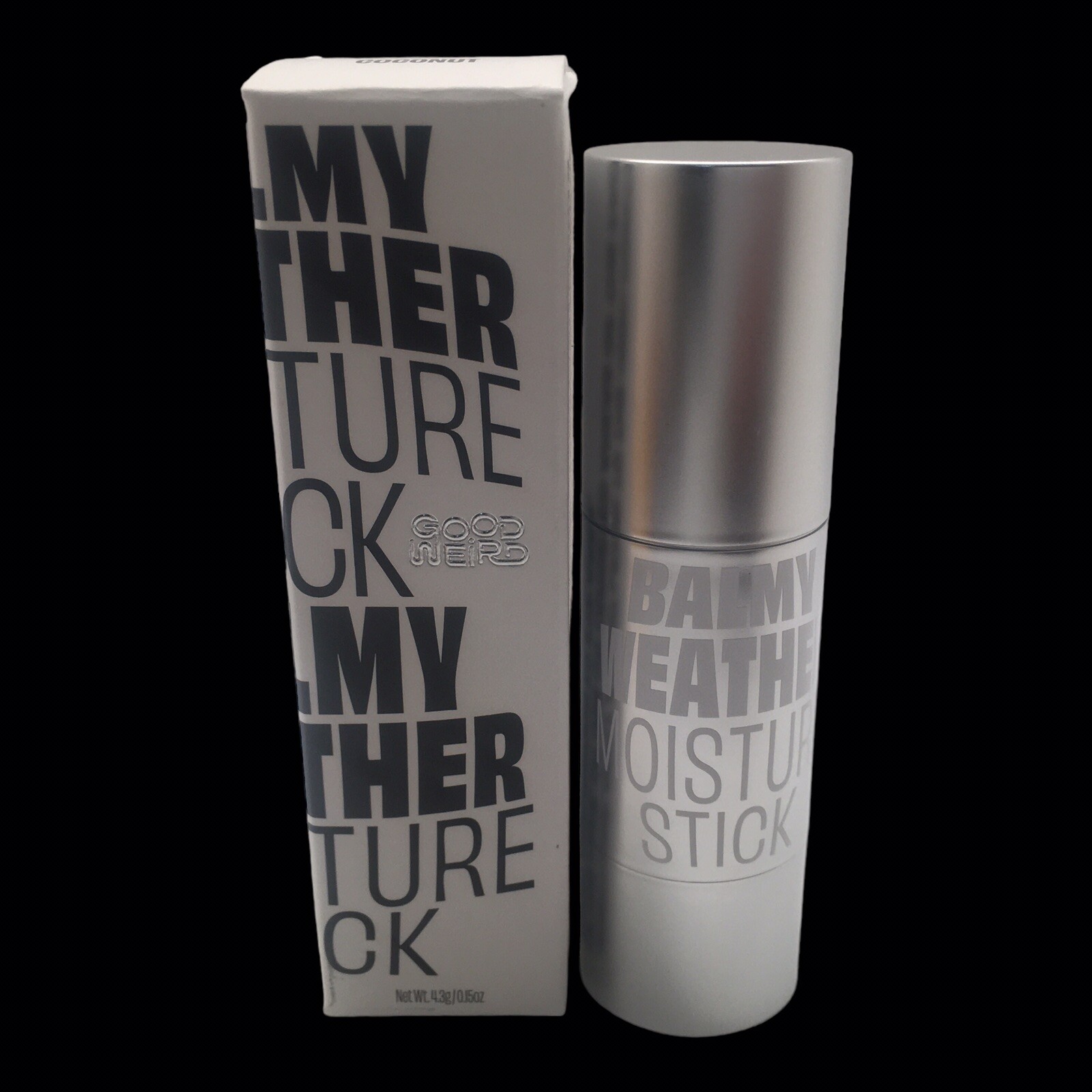 Good Weird Balmy Weather Moisture Stick for the Face & Lips ‘MANGO’ 0.15 Oz. NIB