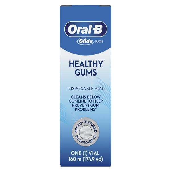 Oral-B 80779740 Glide Healthy Gums Floss 160m Spool Unflavored 2/Pk