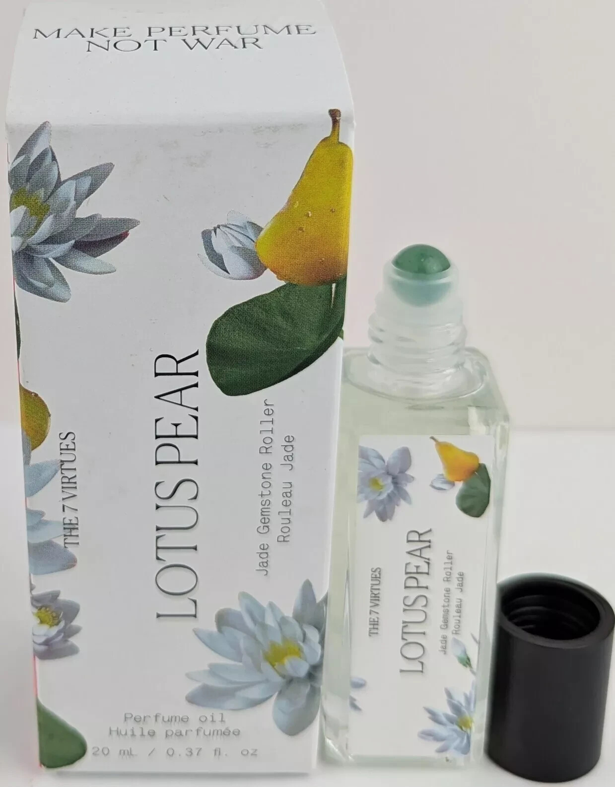 The 7 Virtues Lotus Pear Perfume Oil 20ml/0.67fl.oz. With Roller#I4-3
