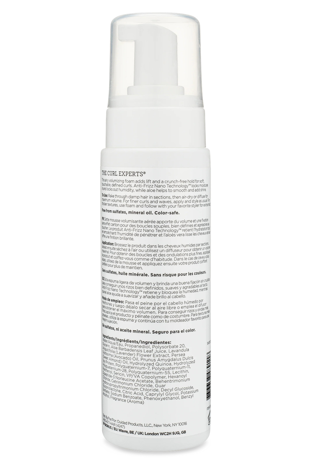 Ouidad ADVANCED CLIMATE CONTROL Featherlight Volumizing Foam 7 oz / 210 ml