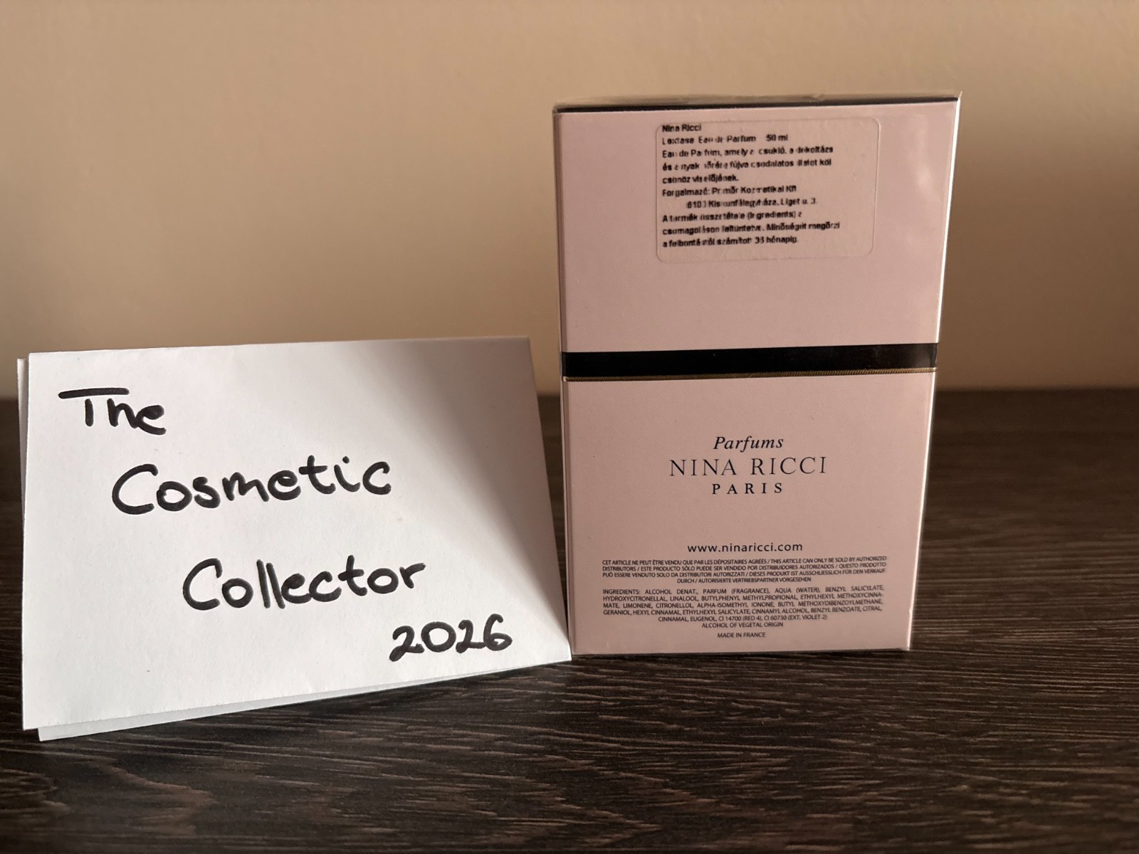 Sealed Discontinued Nina Ricci L’Extase 50 ml