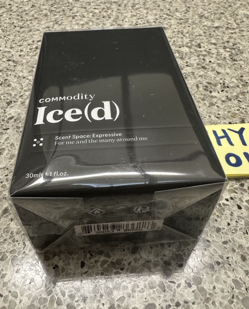 Commodity Ice(d) Scent Space: Expressive PARFUM 1oz/30mL FULL SZ FULLY SEALED