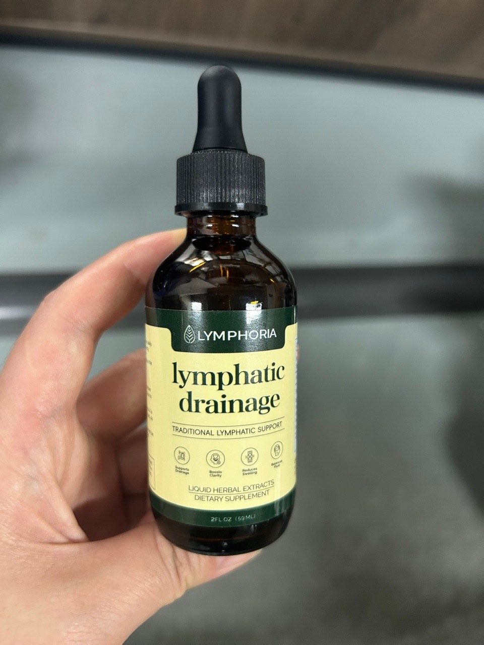 ‘Lymphatic Drainage Drops,Lymphoria,for Detox Bloat Relief & Immune Support 59ml