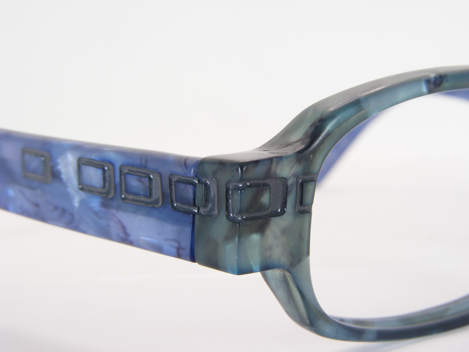 Cecile 182-0-0665/77 Matt Seafoam Green /Blue UNIQUE RARE EYEGLASSES 48-20-140mm