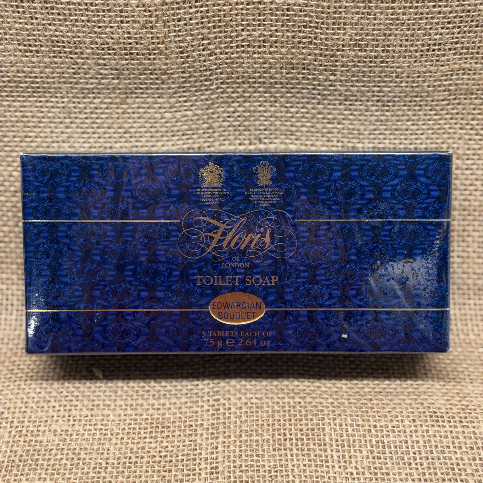 Floris, Edwardian Bouquet Toilet Soap, 3 each of 75 g, 2.64 oz