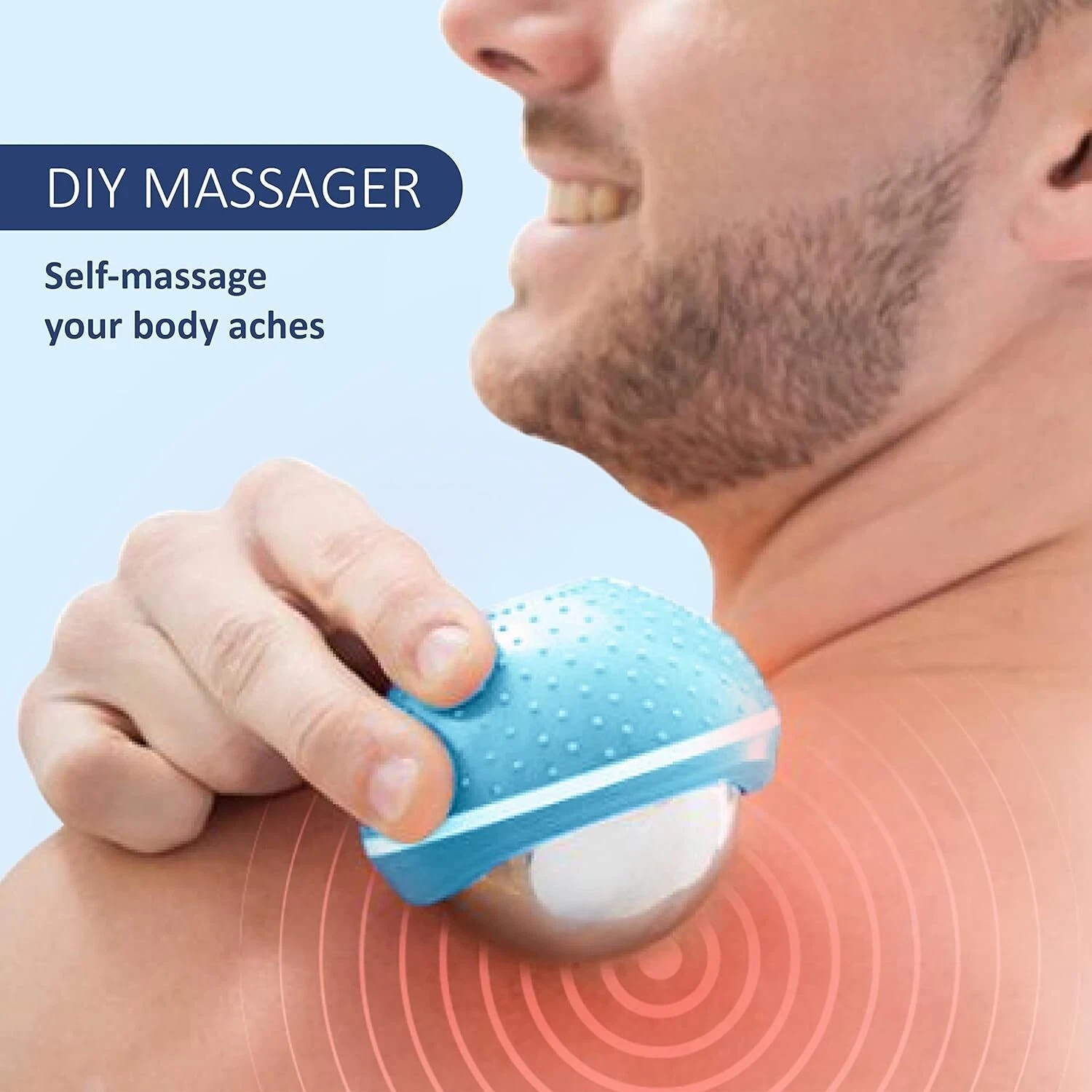 UltraCare PRO UltraCool Cold Roller Yoga Ball Massager Full Body Massager