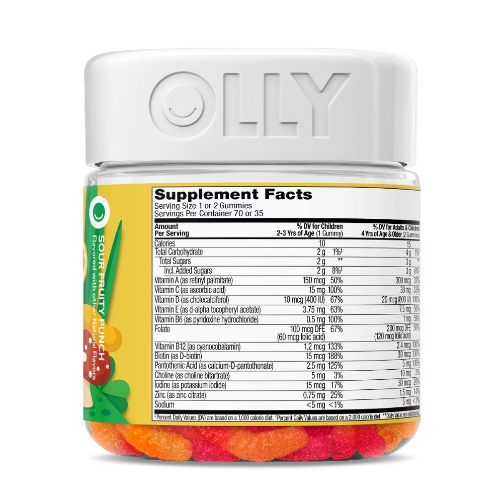Kids’ Multivitamin Gummy Worms – 70ct Fast delivery
