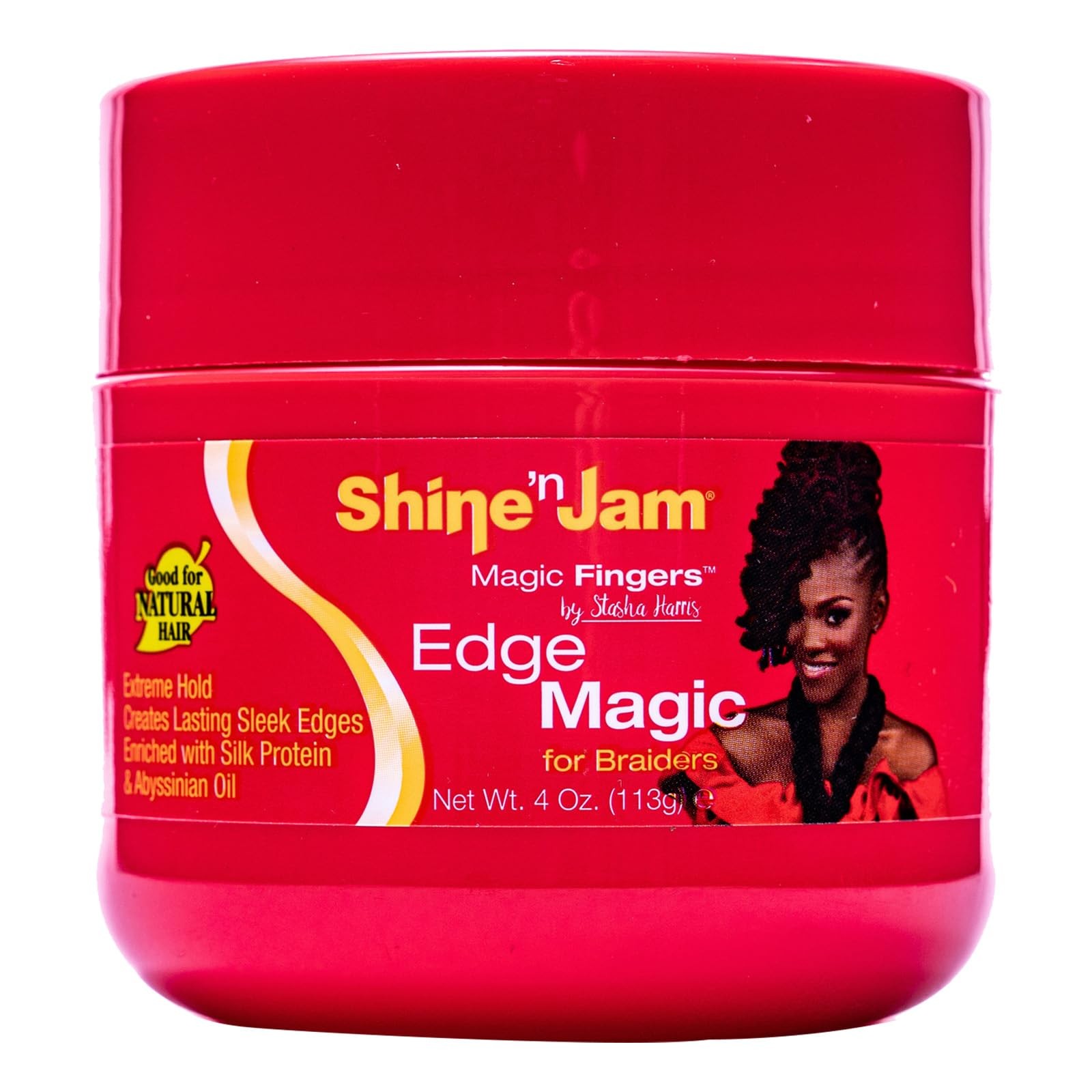 Shine-n-Jam Fingers Edge Control – Provides Firm Hold with Non-Greasy Shine -…