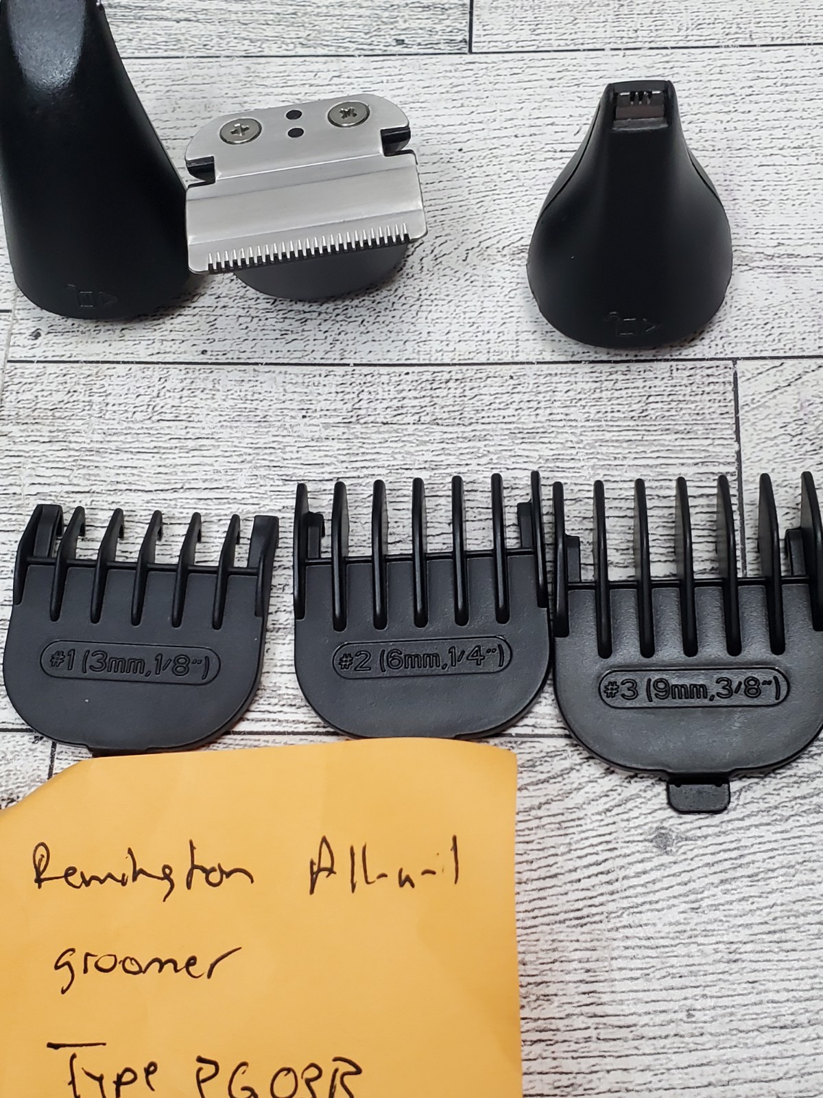 REMINGTON Graphite All-in-One Grooming Kit Replacement Blades & Guards