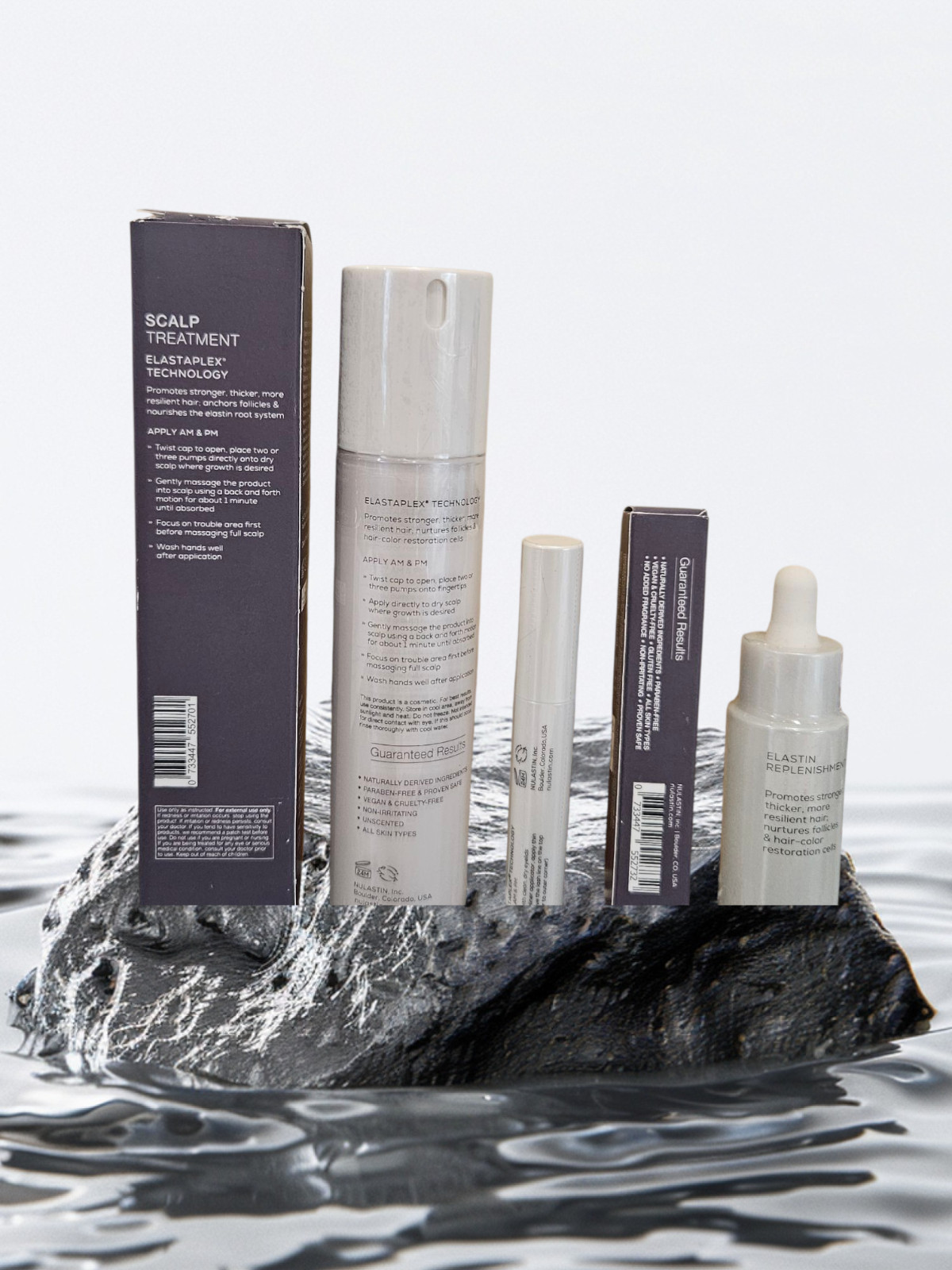 Nulastin HAIR Vibrant Scalp Treatments and Lash Therapy