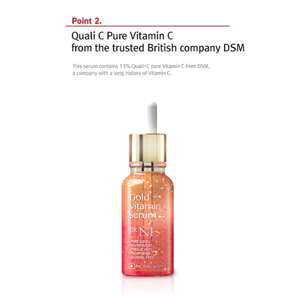 DR.NL Gold Vitamin C 13% Serum 20ml / 0.67fl.oz SkinCare K-beauty