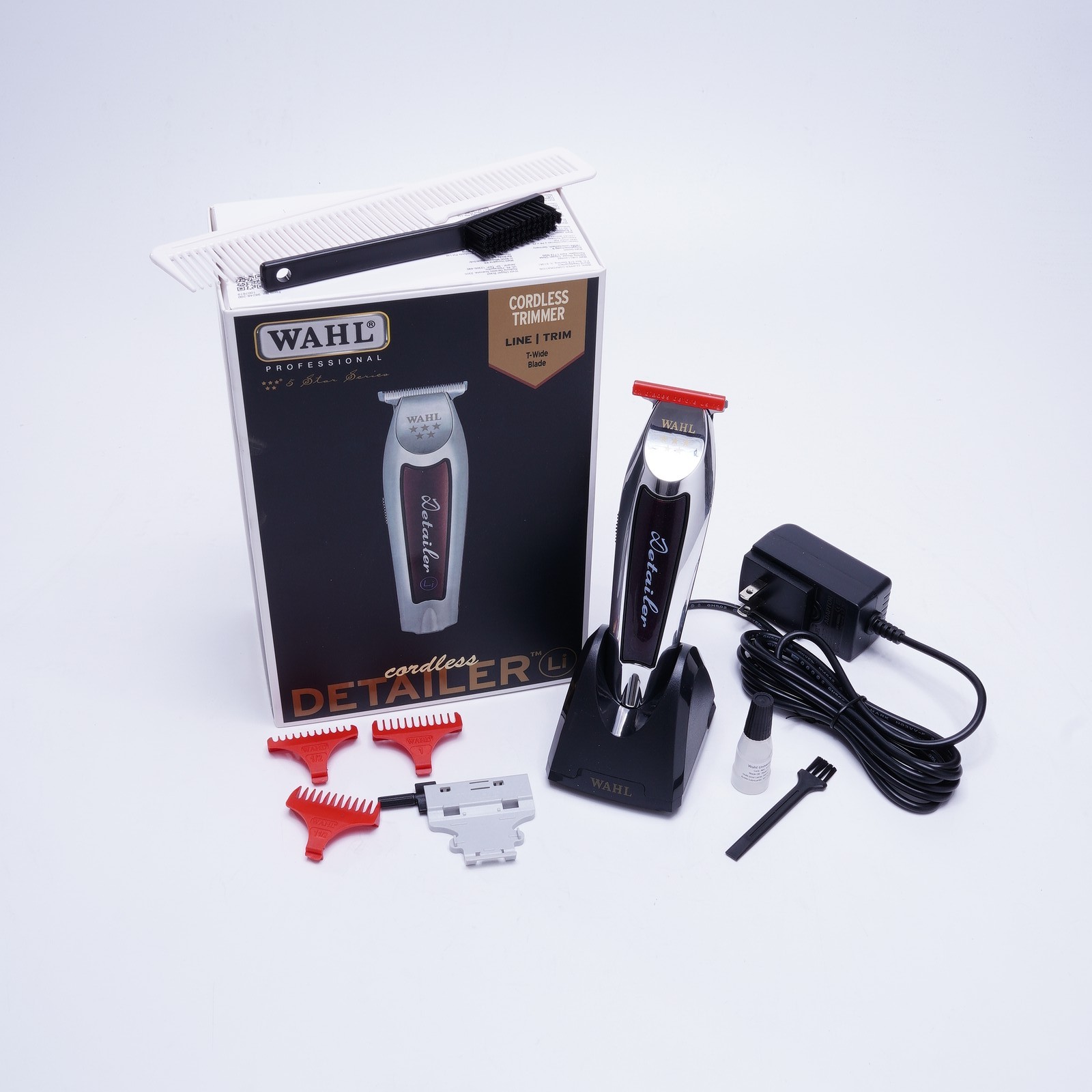 Wahl Professional 5-Star Cordless Detailer Li Mens Hair Trimmer Lithium-Ion