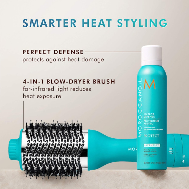 Moroccanoil NIB 100% Authentic Mini Perfect Defense Heat Protectant,2 oz/ 75 mL