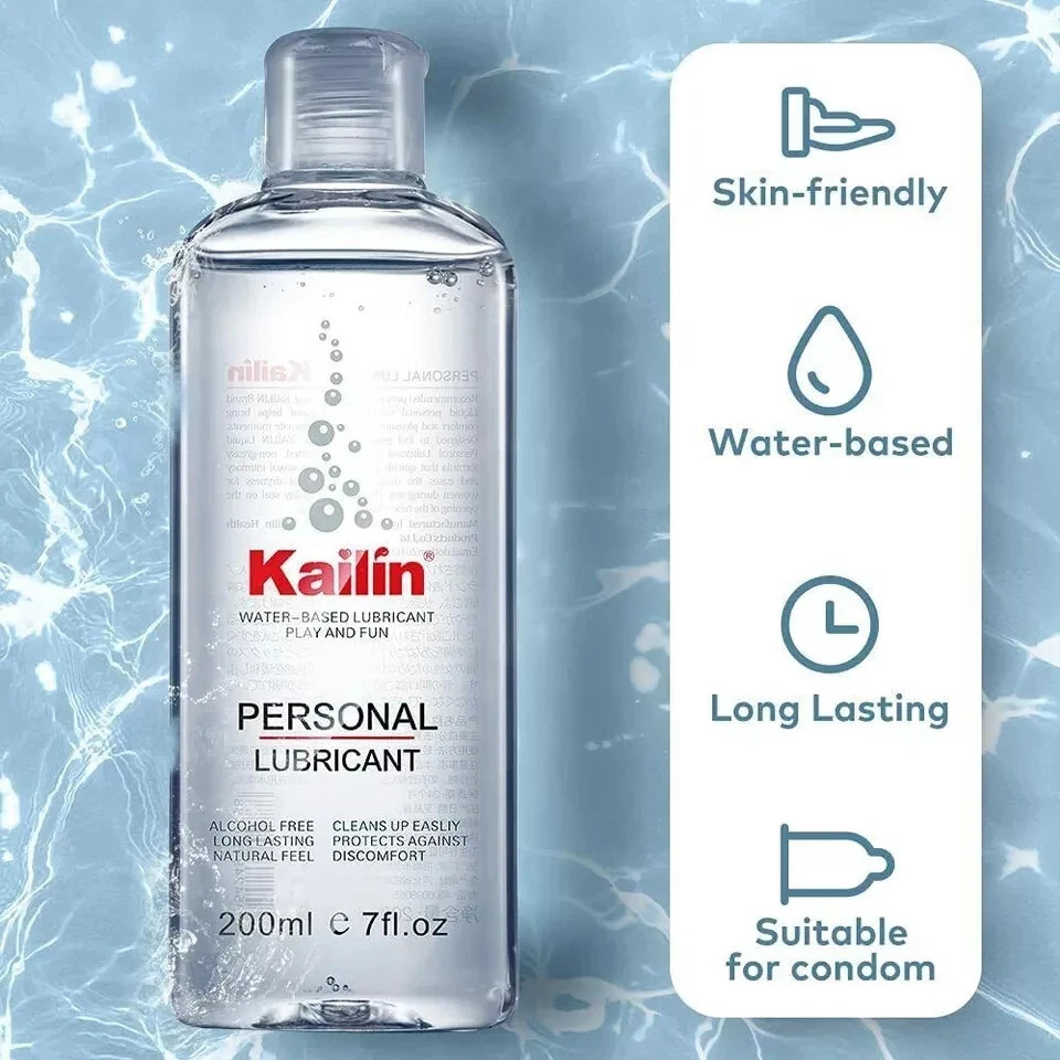 Lube Personal Sex Lubricant Water-Based Long Lasting Women/Men Adult Easy Clean