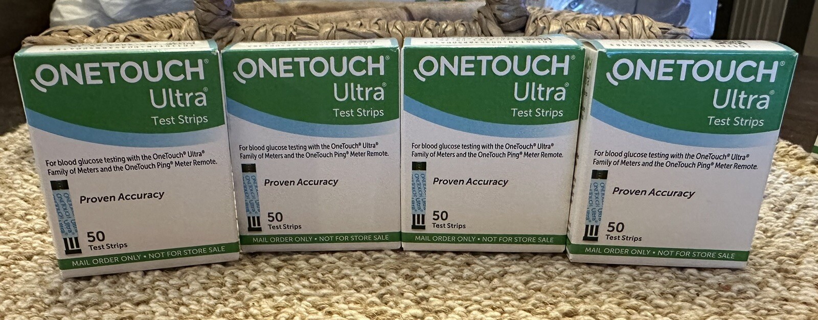 OneTouch Ultra Test Strips Exp. 09/2024