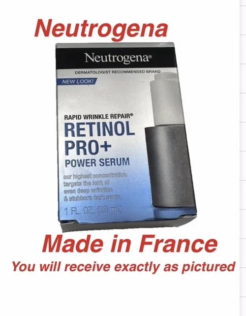 Neutrogena Rapid Wrinkle Repair Retinol 0.5% – Power Serum 1oz – Made in France