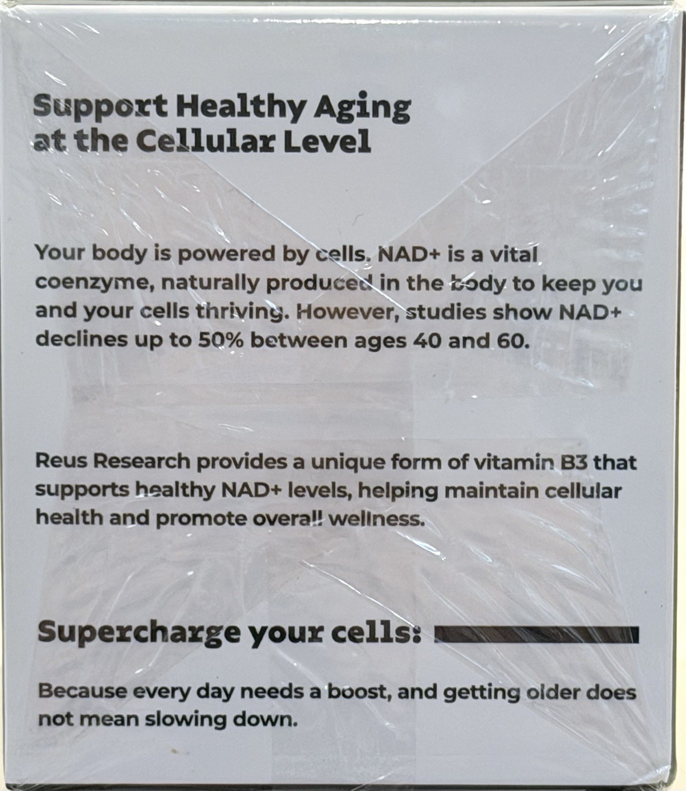 4 Pack NAD+ Nicotinamide Riboside + Resveratrol, 900mg, 80 Capsules. Exp 01/2027