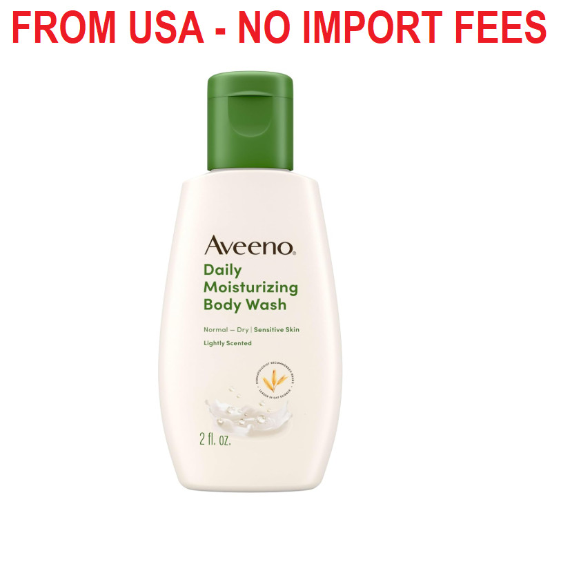 Aveeno Daily Moisturizing Body Wash for Dry & Sensitive Skin + Prebiotic Oat, Sh