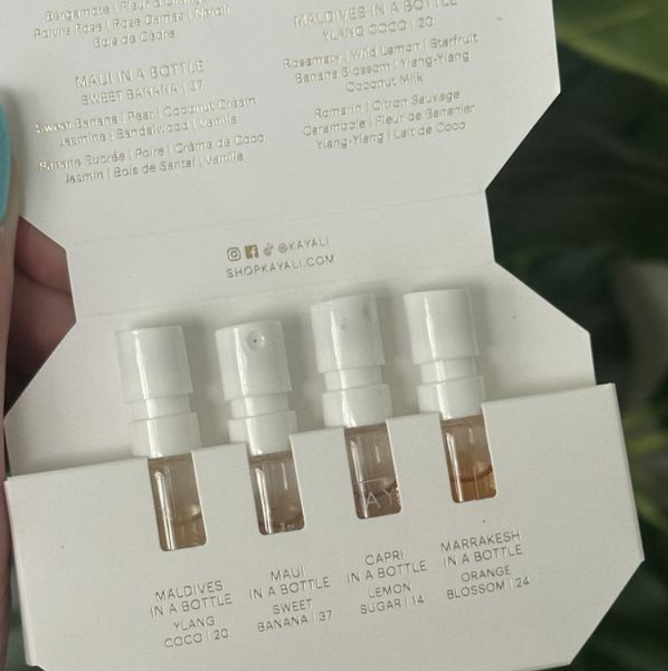 NIB 100% Authentic KAYALI Vacay in a Bottle Discovery Fragrance Set