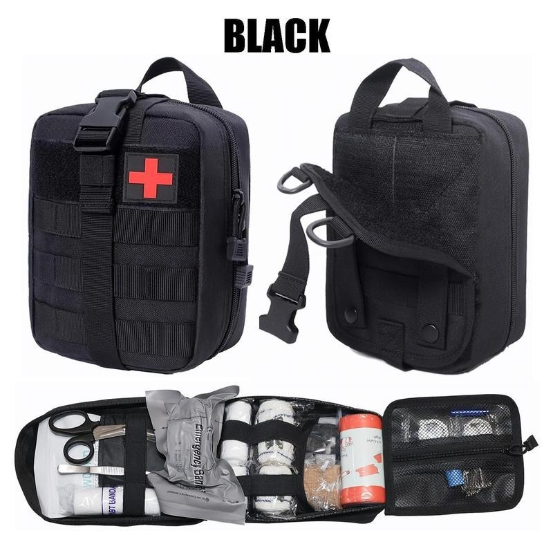 Tactical IFAK First Aid Trauma Kit Molle Medical Survival Gear with Tourniquet