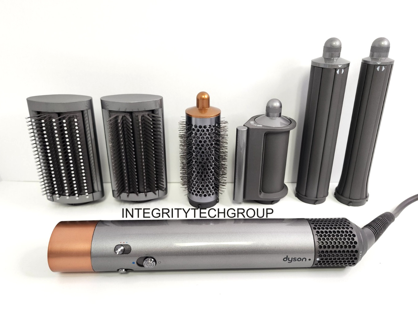 Genuine Dyson HS05 Airwrap Styler (Long) | Nickel/Copper (USED)