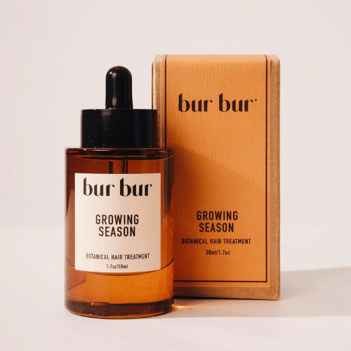 Bur Bur Growing Season Hair Growth Oil Treatment Oil Hair Care Oil 1.7 oz