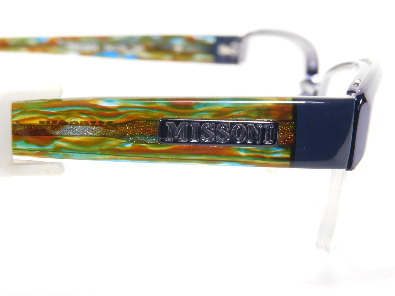 MISSONI MI01904 Dark Blue Purple / Multicolor UNIQUE RARE EYEGLASSES 54-18-140mm