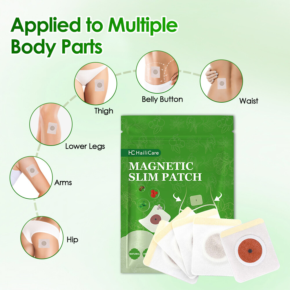 60PCS Extra Strong Slim Patches Weight Loss Slimming Belly Pads Detox Burn Fat