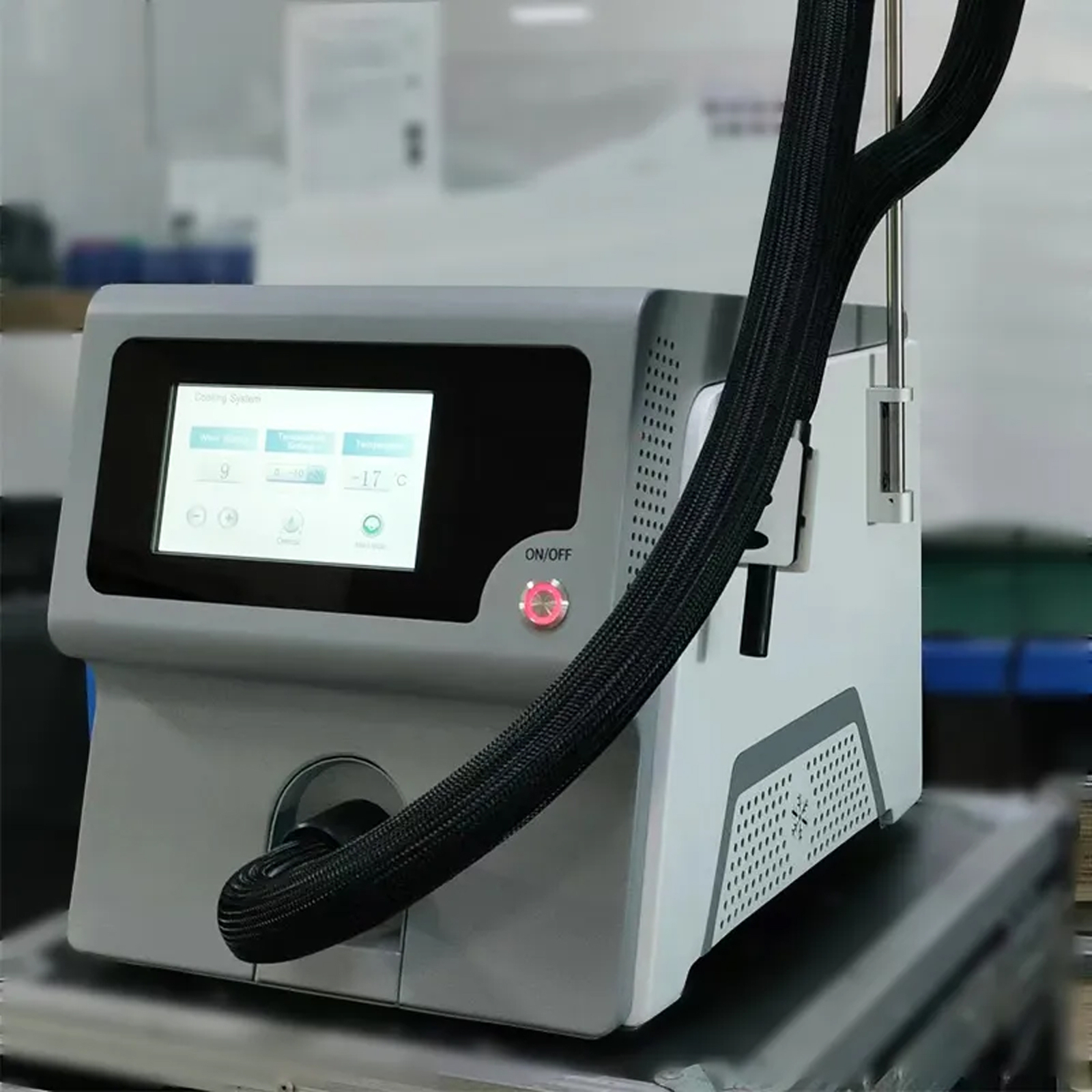 Professional Cryo Skin Cooling Machine Cold Air for CO2 Fractional Laser IPL