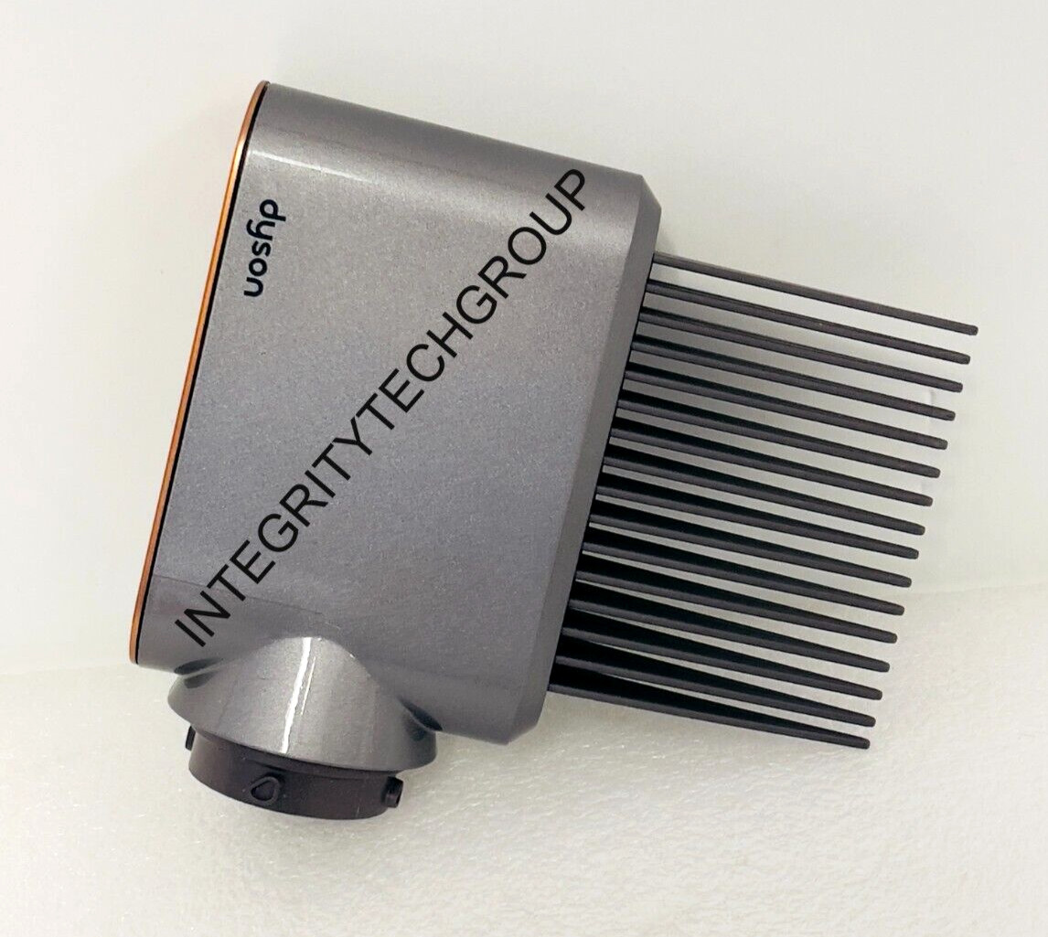 Genuine Dyson Airwrap Wide-Tooth Comb Attachment 419690-19-02 Nickel/Copper