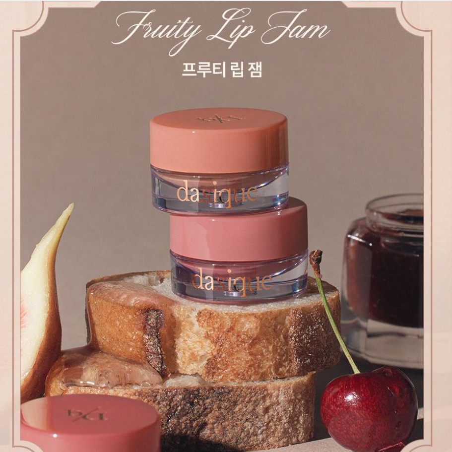 Dasique Fruity Lip Jam 4g 13Colors Gloss&Buildable Color