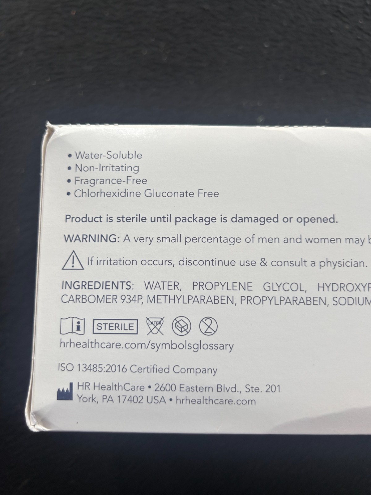 144 HR One Shot Lubricating Jelly Sterile 5g Individual Packet # 209 (11/2030)