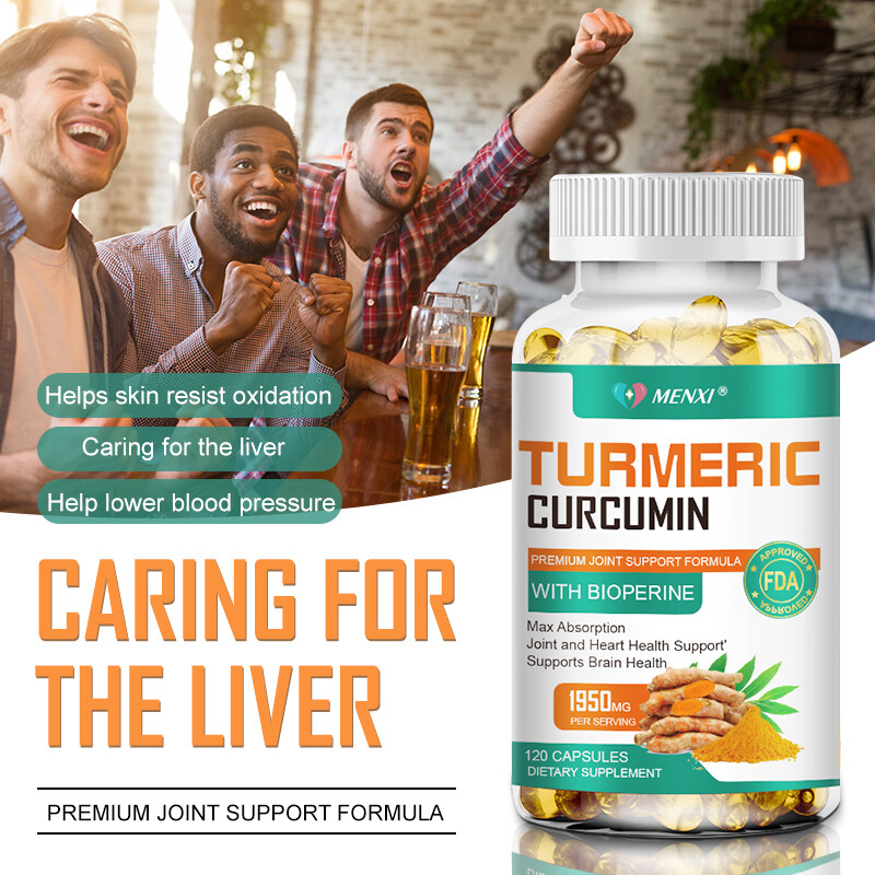 Turmeric Curcumin 95% 2000mg with BioPerine Black Pepper Extract Highest Potency