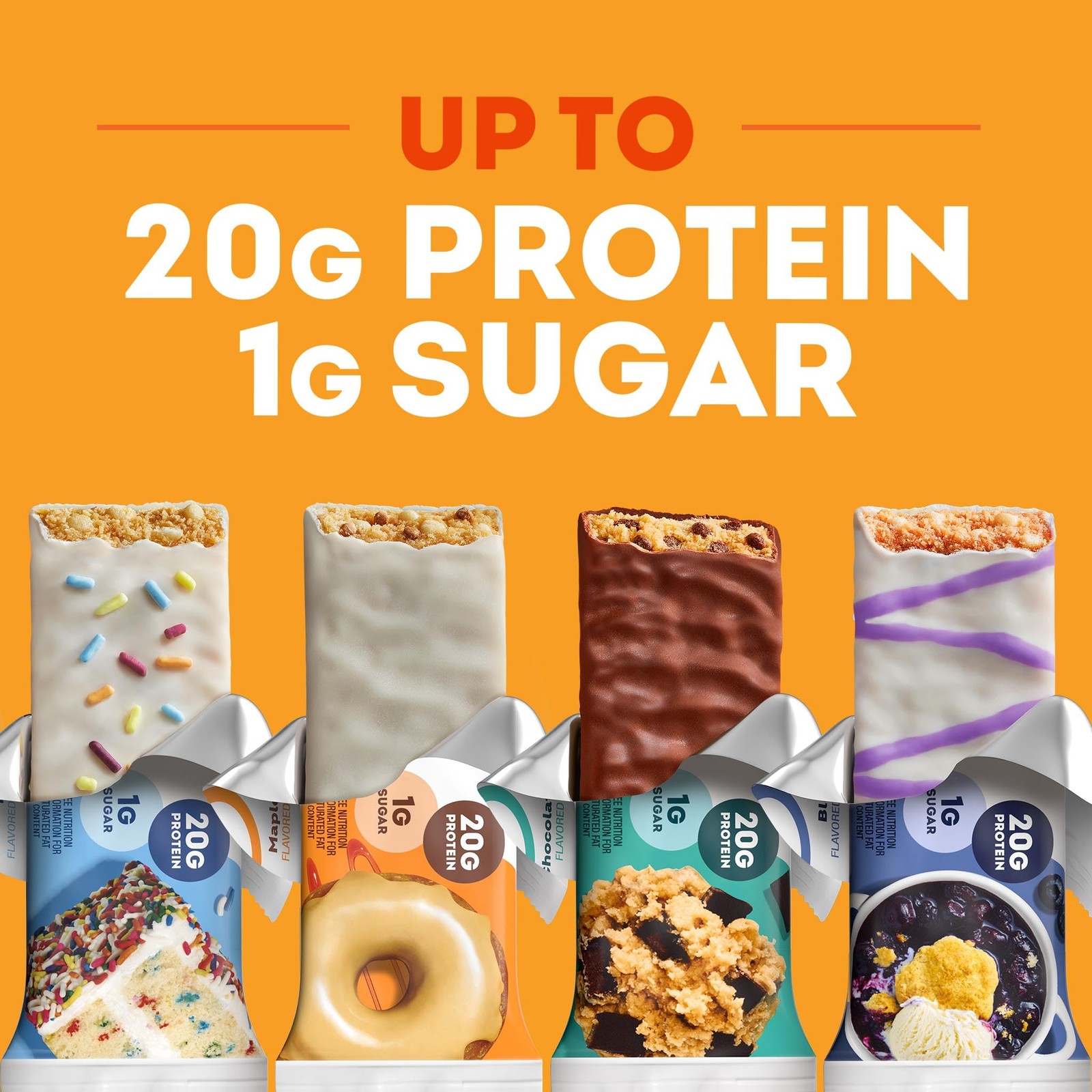ONE Protein Bars, Blueberry 2.12 Ounce (Pack of 12), Cobbler