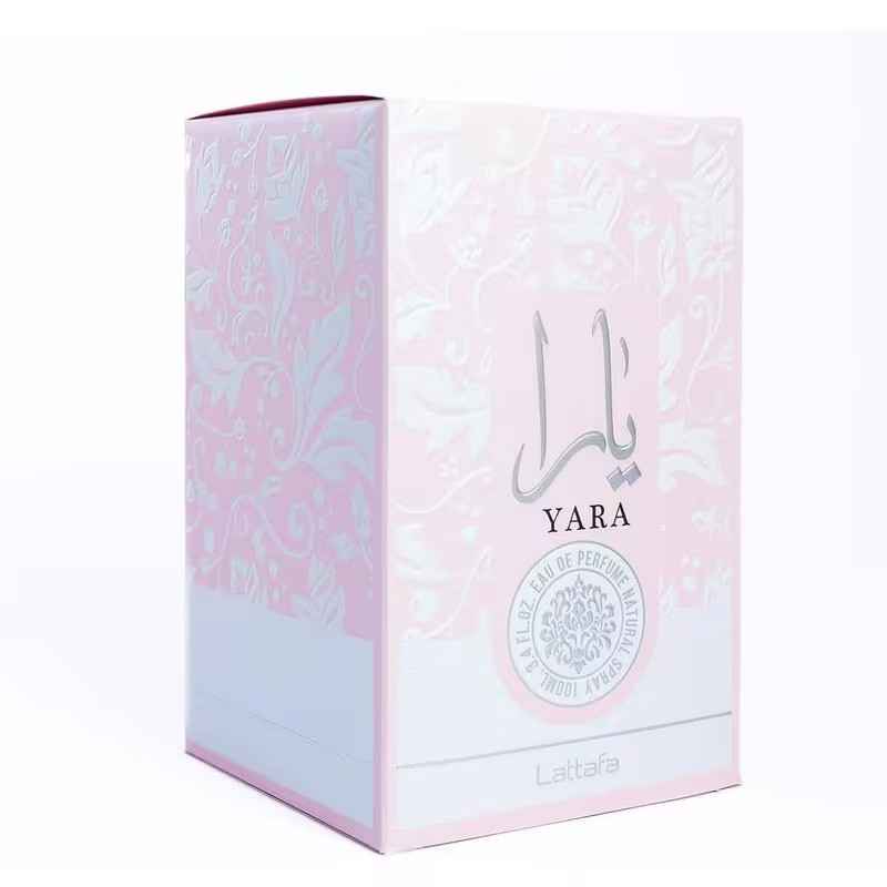 ​Lattafa Yara Pink Perfume 100ml & Air Freshener 300ml Bundle Pack Floral Mist