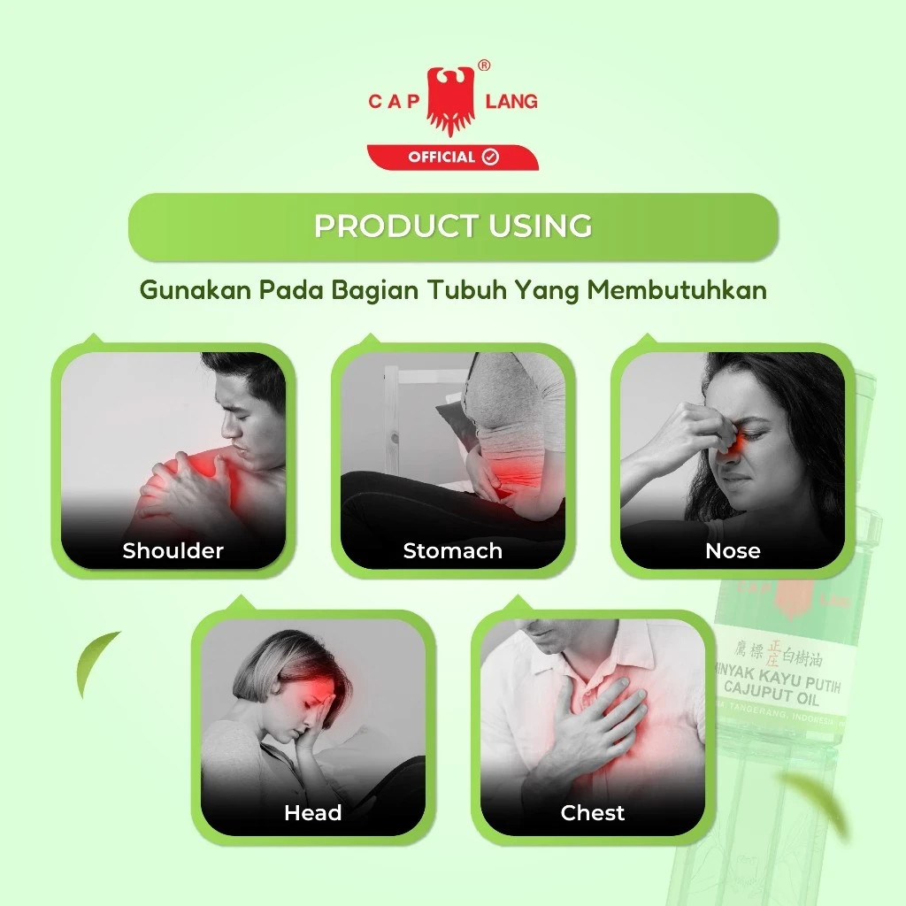 CAP LANG MINYAK KAYU PUTIH 120ml – THE LEGENDARY INDONESIAN SHIELD
